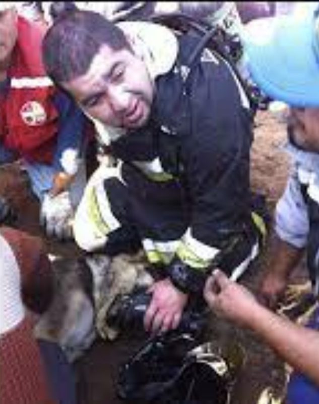 Un chien en arrêt cardiaque sauvé par la réanimation bouche-à-museau d’un pompier