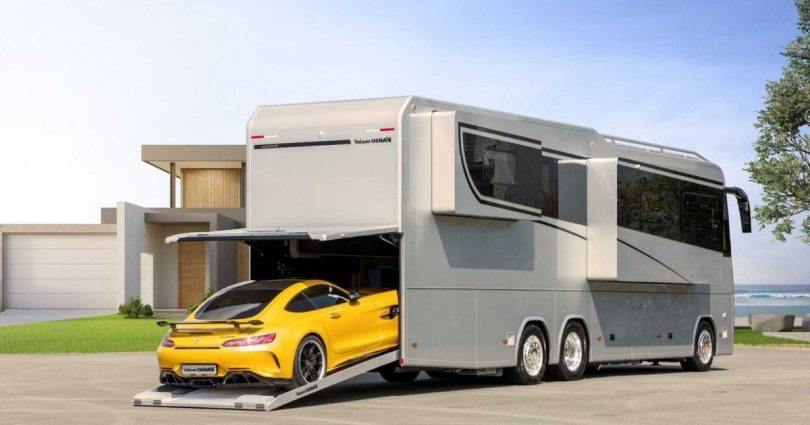 Top 5 des camping-cars poids lourd avec garage voiture