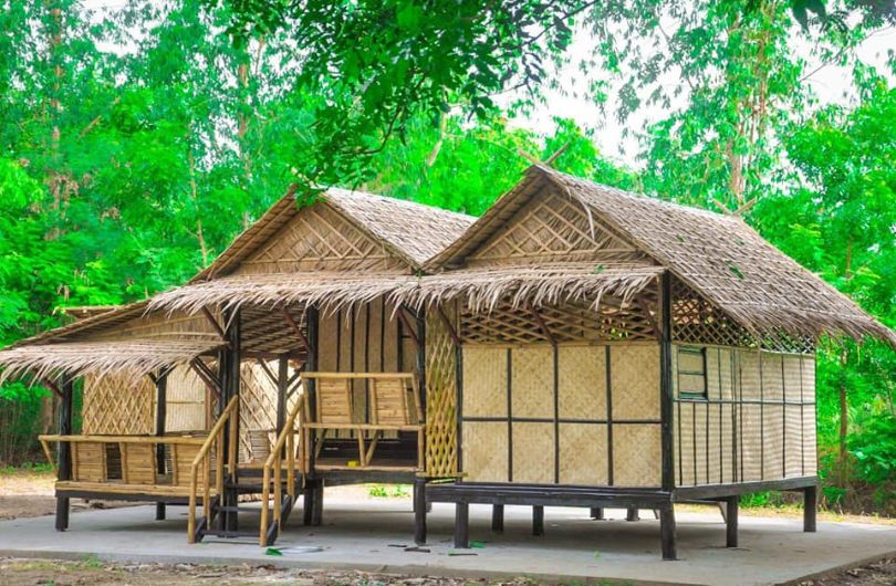 Cette maison à structure en bois naturel avec une salle de bain pour seulement 2 000 Euro