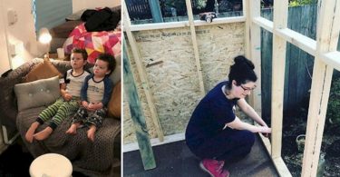 Une Mère Célibataire Sans Logement A Construit Sa Petite Maison Pour 8 000 Euros Au Lieu De S’endetter.