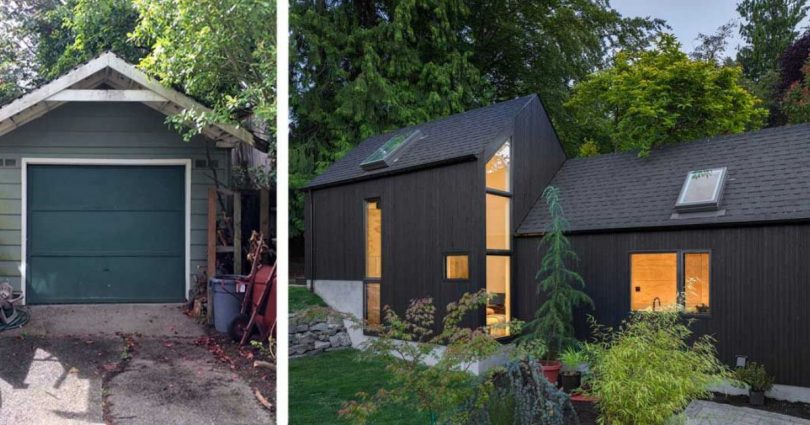 Ils Ont Transformé Un Vieux Garage En Une Maison Confortable Pour Leur Grand-mère.