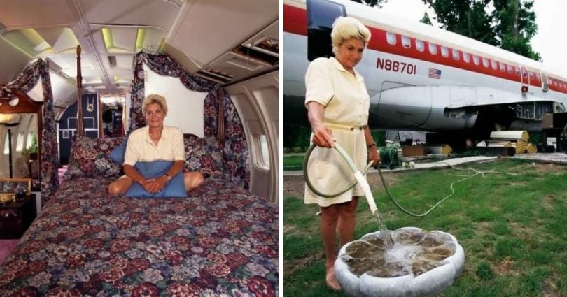 Cette Femme A Acheté Un Avion Abandonné Pour Presque Rien Et L'a Transformé En Une Maison De Luxe.